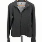 Roots 73 Edenvale Women’s Grey Knit Zippered Jacket Photo 2