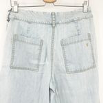 Pilcro Anthropologie Womens Wide Leg Baggy Jeans Size 27 Pleated Light Wash Photo 8