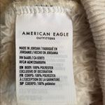 American Eagle  Size XS Extra Small Women's Teen Girl Cozy Cream Sherpa Hoodie Photo 6