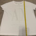 Armani Exchange ICON PROJECT OVER-FIT T-SHIRT WITH MAXI LOGO Size L Photo 4