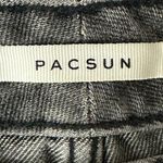 PacSun Mom Jeans Womens 27 Gray Distressed Rigid High Rise Grunge Y2K Streetwear Photo 4