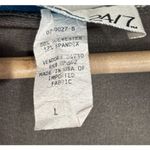 Denim 24/7 Babydoll Blouse Women’s L Silver Metallic Y2K Glam Party Holiday Size L Photo 2