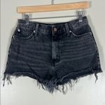 Urban Outfitters BDG  Black High Waisted Girlfriend Denim Shorts Photo 2
