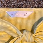 Lauren Conrad Yellow Body Suit. On or Off Shoulder, Thong. Size Medium Photo 2