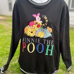Disney Winnie The Pooh black Crewneck Photo 1