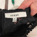 Ro & De Y2K style lace crinkle sleeveless top boho ribbed goth whimsy fairy Photo 10