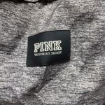 Victoria's Secret PINK Backpack Gray Heathered Black Logo School Travel Bag Photo 1