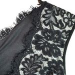 Tadashi Black Lace Overlay Cocktail Dress US Size 12 Petite Photo 5