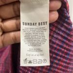 Aritzia Sunday Best Womens Ribbed Sleeveless Sweater Mini Dress Space Dye Sz M Red Size M Photo 4