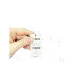 EXPRESS Black Square Neck Crop Top Size XS Colorful Sparkle Metallic Stripe NEW Photo 3