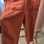 Marine layer Charlie Utility Jumpsuit Women's XS Rosewood Orange Linen
Blend Photo 2