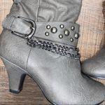 Wild Diva Dark Gray Boots Women’s 7 1/2 Photo 7