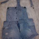 Tinseltown  S Sexy Overalls Jeans Shorts Photo 0