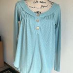 We The Free Thermal Boho Mint Green Top Size XS Photo 1