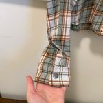 No Comment NWOT‎ |  women’s hooded flannel top — large Photo 1