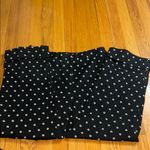 Rafaella  Black and White Polka Dot Capris Photo 9