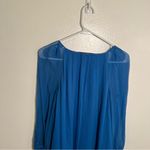 Diane Von Furstenberg  DVF Fenobe Silk Mini Dress Cerulean Blue 6 Photo 10