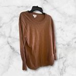 J.Crew  Women's Tan Crew Neck Sweater Photo 2