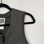 Prairie Underground Grey Quilted Full Zip Vest Womens S Lagenlook Jacket Casual Gray Photo 3