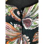 1. State  Women 6 long sleeve V-neck mini dress with a paisley print Barbiedoll Photo 4