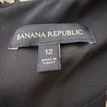 Banana Republic Leopard Print Ruffle Cuff Crew neck Shift Dress Size 12 Womens Photo 4