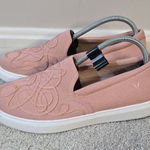 Vionic Womens Beach Espadrilles Sz 9 Medium Salmon Pink Fabric Casual Shoes NWT Photo 0