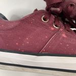 Converse  Sz 9 All Star Chuck Taylor Madison Maroon Plaid Inside Women’s 561739F Photo 3