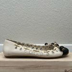 Kate Spade RARE Bauble Black Cap Toe Ballet Flats 6.5 Photo 5