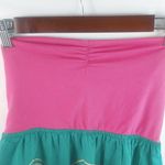 Roxy SJ Strapless Hi-Lo Block Print Dress Photo 6