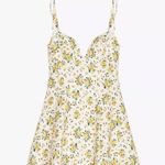 ZARA Floral Poplin Dress Photo 7