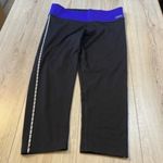 PINK - Victoria's Secret  ultimate capri crop cropped Black Blue Leggings tights Photo 2