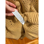 NWOT HYACINTH HOUSE Tan Short Sleeve Alice Cardigan Size Small Brown Photo 3