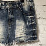 Dardak Distressed Deep Denim Blue Skirt Euro 36 Size undefined Photo 4