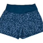 Athleta  Trekkie North Printed Shorts Lynx Navy size 4 Photo 0