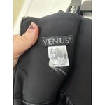 Venus  Black Asymmetrical Pencil Skirt Size 14 Classic Fitted Knee Length Office Photo 3