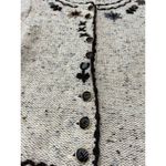 Solo women button front knit cardigan wool Photo 6