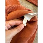 Madewell  long sleeve ribbed top bell sleeves size small burnt orange Photo 6