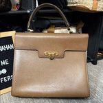 Valentino Garavani  Vintage Leather Top Handle Photo 2