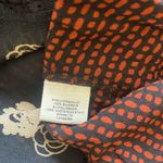 Moulinette Soeurs  Womens XS Anthropologie Black Sheer Floral Top Photo 6