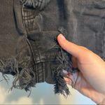 Free People  Black Jean Shorts - Button Fly Photo 2