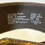 American Eagle ‎ Gray Bootie Women's 10 Strappy Buckle Chunky Western Boho Hippie Photo 3