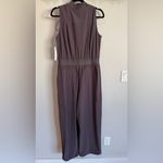 Athleta  Brooklyn Utility Jumpsuit shale purple gray size 10 NWT Photo 14
