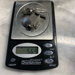 Native American Sterling Silver Onyx Double Feather Fan Dangle Earrings VTG Photo 5