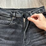 R13  High Rise Skinny Jeans in Morrison Black Size 25 Photo 6