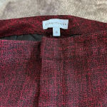 Territories Burgundy Straight Leg Pants Size 6 Red Photo 2