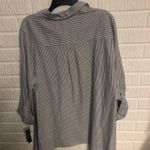 Zac & Rachel 2X NWT Blue White Pinstripe Button Down Photo 1