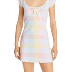 Love Shack Fancy  Zoie Printed Mini Dress Size Large Photo 7