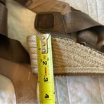 Eileen Fisher Willow Espadrille Wedge in Bronze. Size 7.5. Photo 10