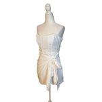Lovers + Friends  Avani Mini Dress in White XSmall New Womens Strapless Photo 5
