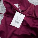 ANDIE Swim Canary Tank Top Tankini Swimsuit Plum Purple Size Small Underwire Photo 5